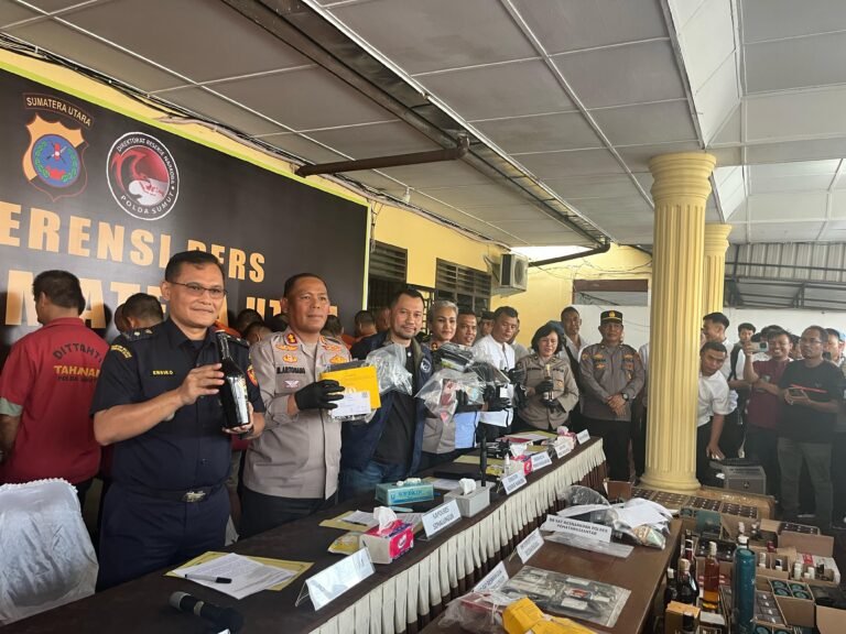 Polda Sumut Bongkar Sindikat Ekstasi di Studio 21, Libatkan Residivis Dan Manajer Hiburan Malam