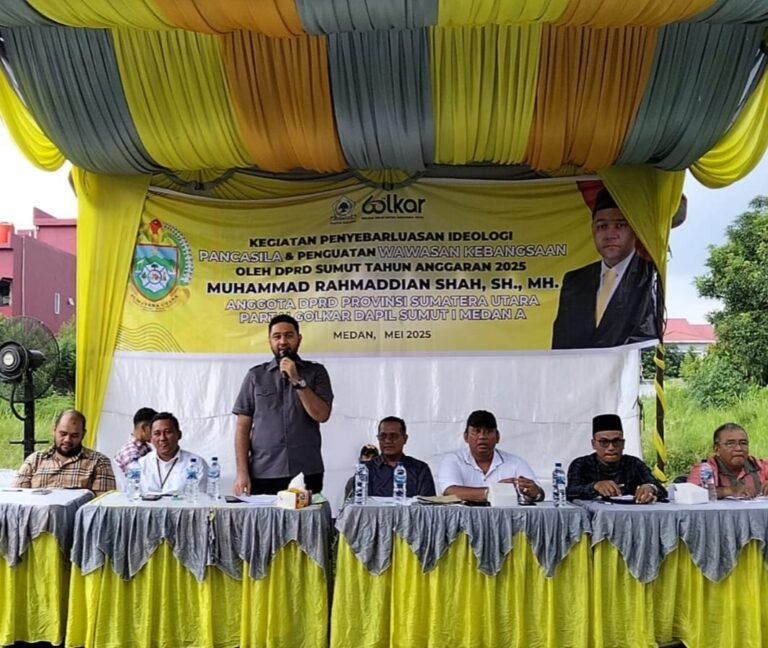 DPRD Sumut Melaksanakan Sosialisasi Dengan Tema Ideologi Pancasila Dan Wawasan Kebangsaan