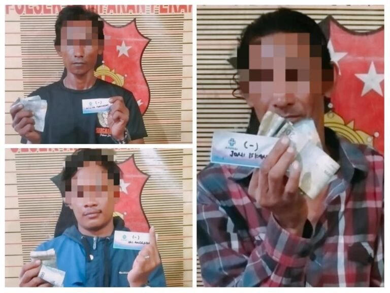Polsek Hamparan Perak Amankan 3 Pelaku Pungli Bermodus Atur Lalu Lintas