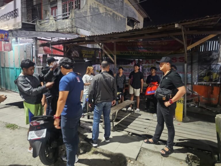 Satgas Tindak Operasi Pekat Toba 2025 Sisir Wilayah Rawan di Medan, Cegah Aksi Kriminalitas Jalanan