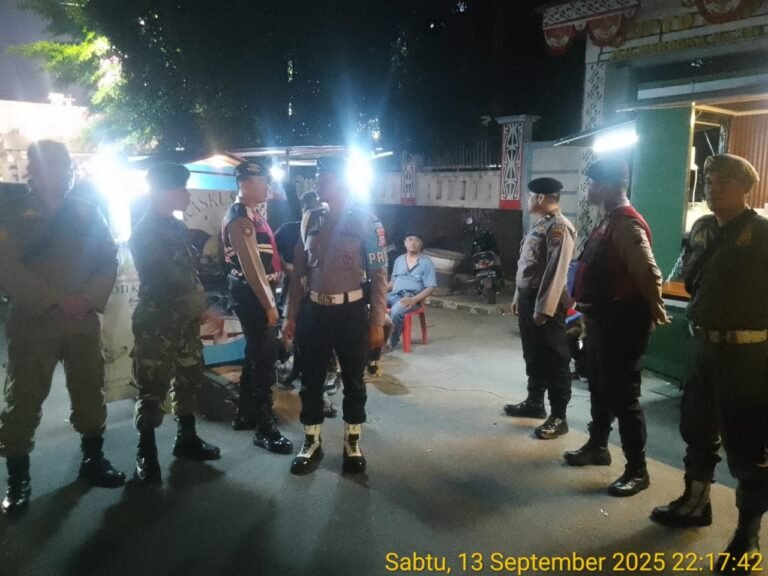 Polres Pematang Siantar Gelar Patroli Skala Besar di Malam Minggu, Antisipasi Kamtibmas