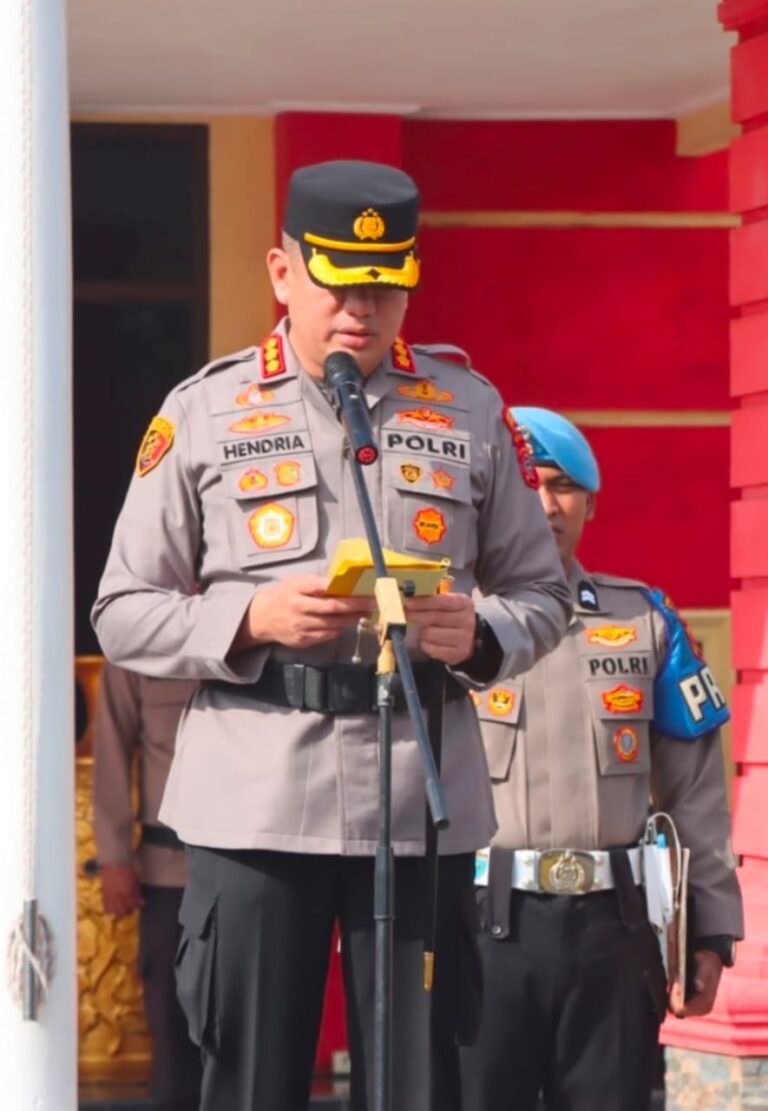 Kapolresta Deli Serdang Pimpin Sertijab Kabag Ops Dan Kasat Lantas