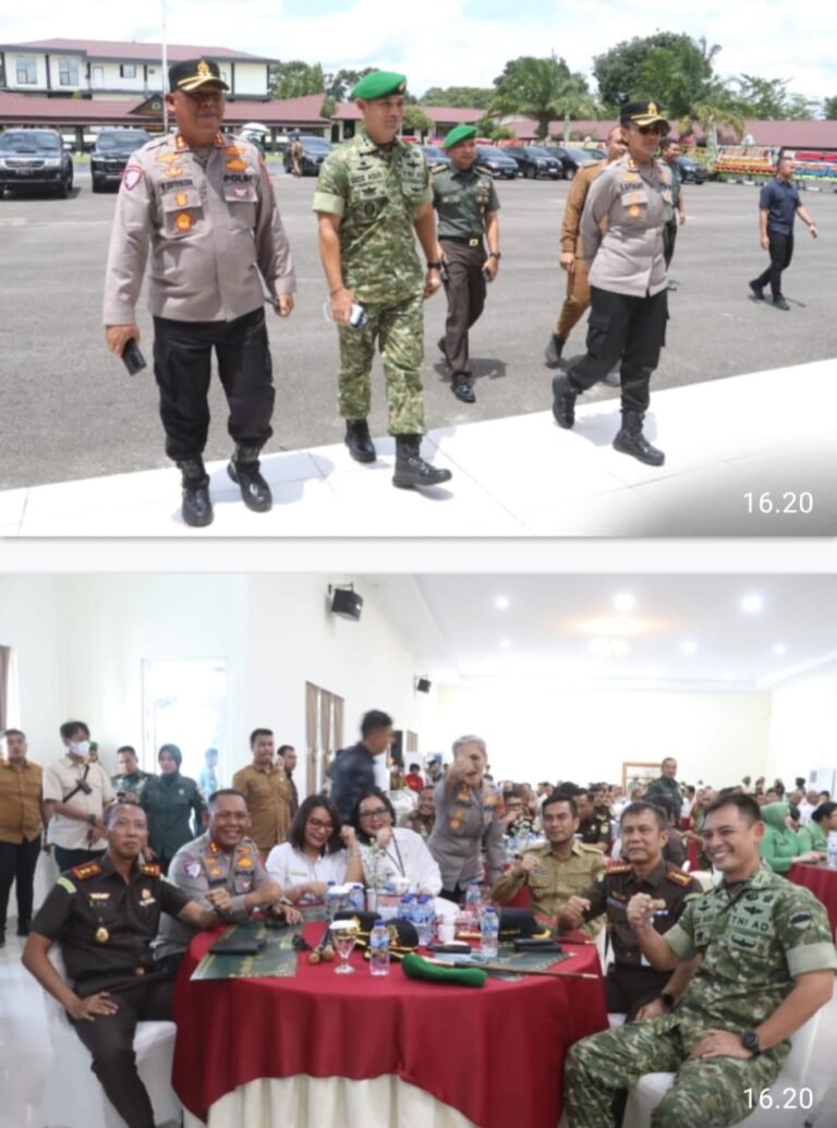 Perkuat Sinergitas TNI-Polri, Kapolres Simalungun Hadiri Silaturahmi Danrem 022/Pantai Timur