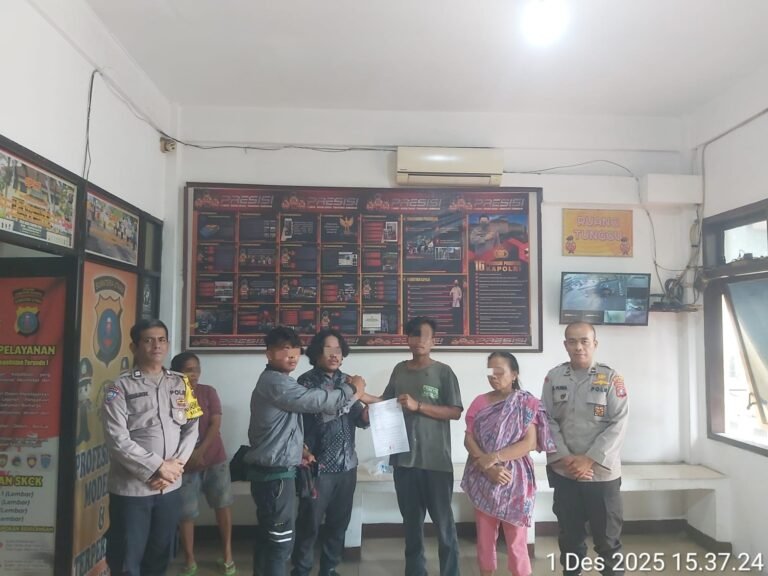 Dugaan Penganiayaan di Jalan Nanggar Diselesaikan di Polsek Siantar Utara Dengan Problem Solving