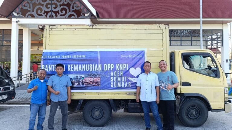 Usai Dari Sumbar, Ketum KNPI Haris Pertama Bergerak ke Langkat & Aceh Bantu Korban Bencana