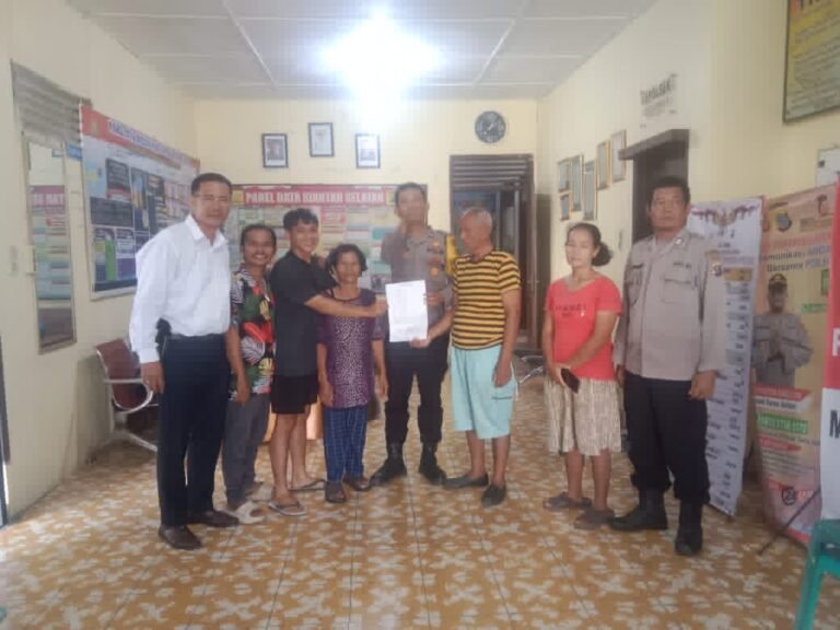 Polsek Siantar Selatan Selesaikan Permasalahan Warganya Dengan Problem Solving