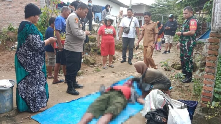 Polsek Siantar Barat Cek TKP Dipinggir Sungai Bah Bolon Gang Kopral