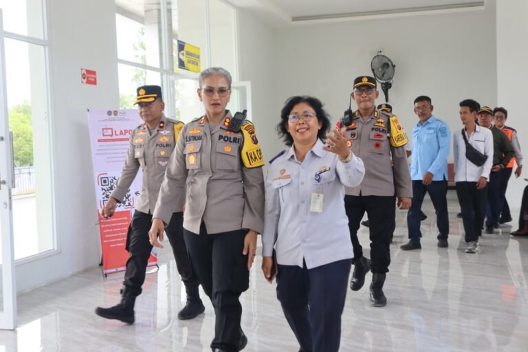 Kapolres Pematang Siantar Cek Kesiapan Terminal Tanjung Pinggir Jelang Nataru 2025-2026