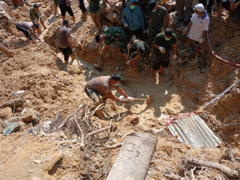 Setelah 29 Hari Pencarian, Polri bersama Tim Gabungan Temukan Jenazah Korban Longsor Anak di Sibolga