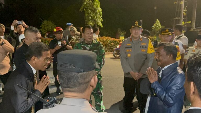 kapolres Binjai Beserta Forkopimda Cek Perayaan Ibadah Natal