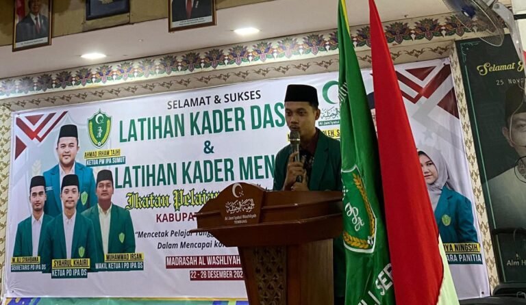 Perkuat Kaderisasi, LKD – LKM PD IPA Deli Serdang Sukses Digelar di Madrasah Al Washliyah Tembung