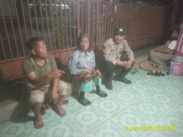 Polsek Siantar Utara Tindak Lanjuti Aduan Masyarakat Melalui Call Center 110
