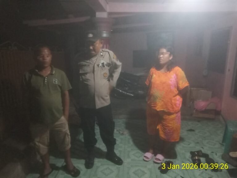 Polsek Siantar Marihat Tindak Lanjuti Aduan Masyarakat Melalui Call Center 110 Keributan Pasutri