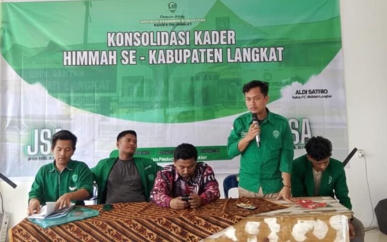 PC HIMMAH Langkat Komitmen Kawal Penyaluran 714 Dana Bantuan Tunggu Hunian Pasca Bencana