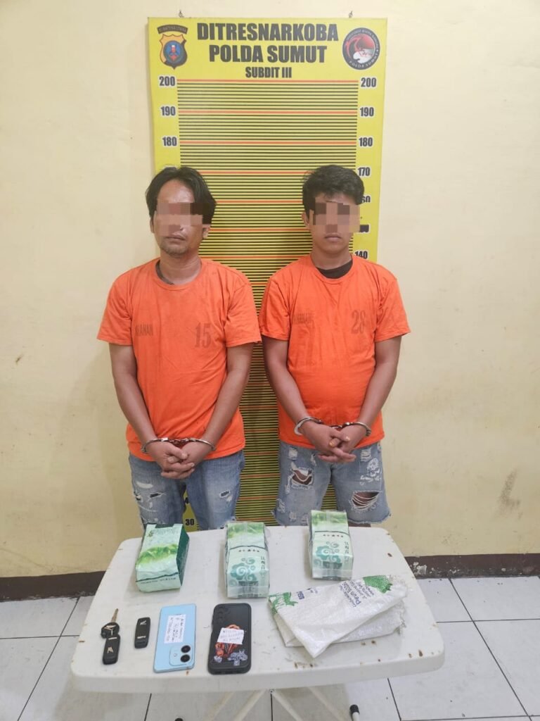 Polda Sumut Ungkap Peredaran Ilegal Keytamine di Asahan, Dua Pelaku Diamankan