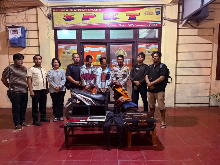 Polsek Siantar Utara Berhasil Amankan Dua Pelaku Pencurian di SD Negeri No. 122365