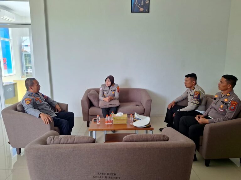 Pastikan Kelancaran Arus Transportasi, Sat Lantas Polres Pematang Siantar Cek Kesiapan Terminal Tanjung Pinggir