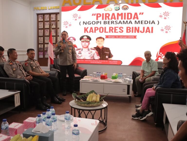 Piramida Bersama Kapolres Binjai