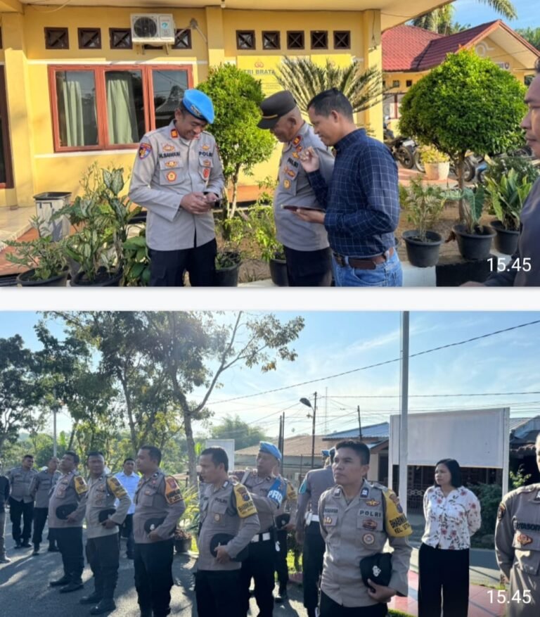 Si Propam Polres Pematang Siantar Laksanakan Gaktibplin di Polseķ Siantar Martoba Dan Siantar Utara