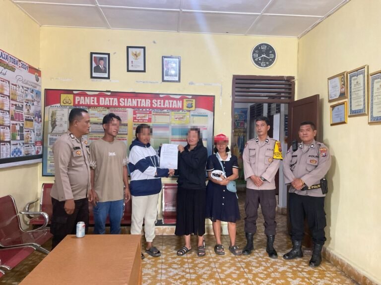 Polsek Siantar Selatan Selesaikan Dugaan Selisih Paham di Jalan Gereja Dengan Problem Solving