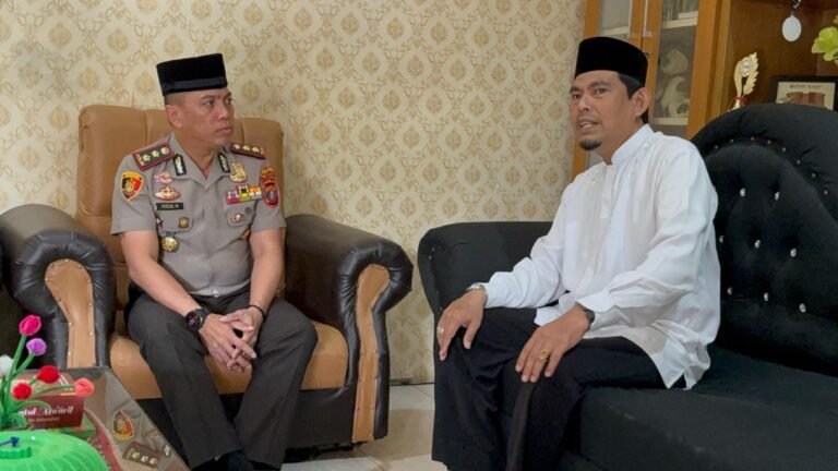 Silaturahmi Kapolres Binjai Dengan Ketua MUI Kota Binjai