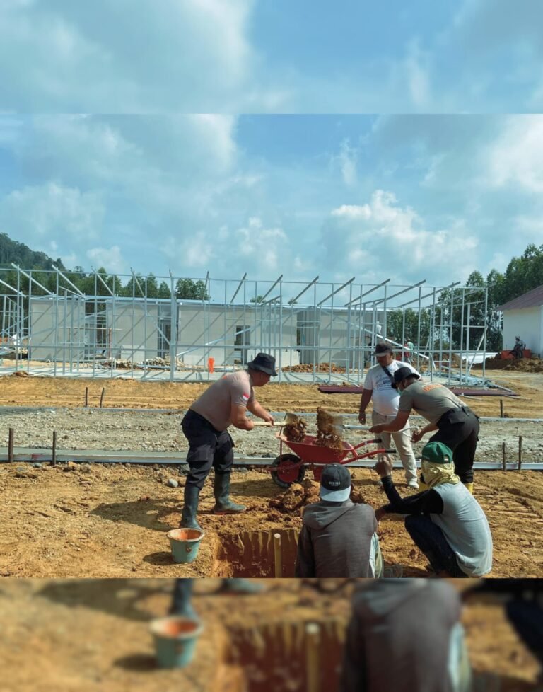 Dari Lahan Kosong ke Hunian Layak, Polda Sumut Percepat Rumah Warga Terdampak Bencana di Sipirok