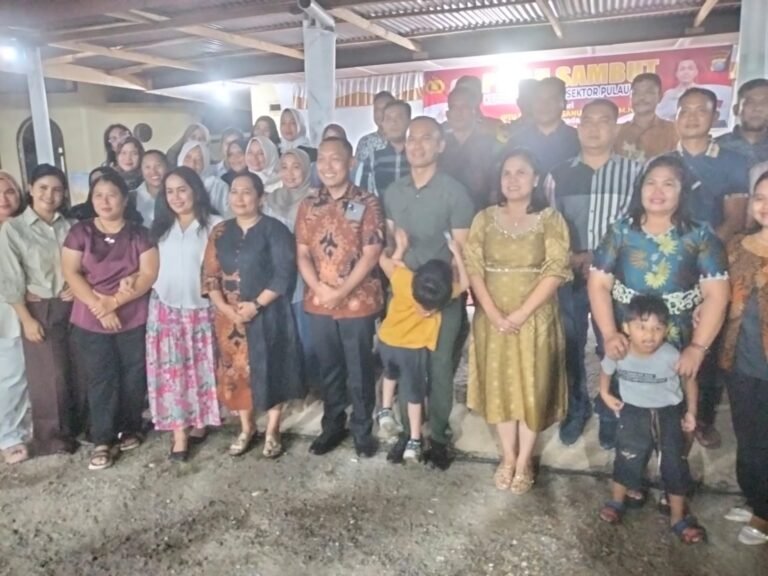 Polsek Pulau Raja Gelar Pisah Sambut Kapolsek Lama Dan Baru