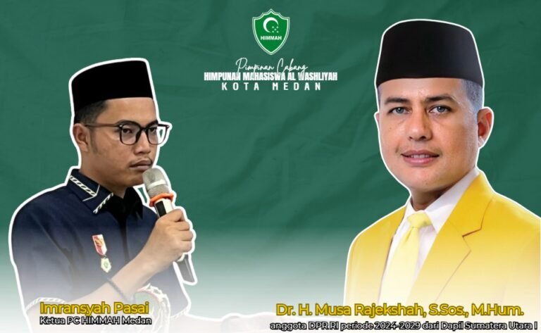 Bela Aspirasi Masyarakat, Langkah Berani Bang Ijeck Tuai Apresiasi PC HIMMAH Kota Medan