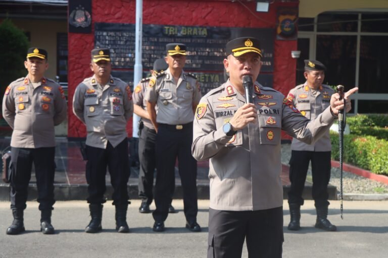 Polres Binjai Siapkan Pasukan Dalmas Guna Antisipasi Kamtibmas