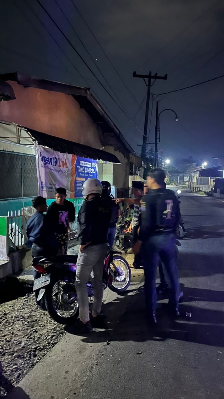 Pastikan Kamtibmas Aman, Timsus Dayok Mirah Polres Pematang Siantar Laksanakan KRYD Hingga Subuh
