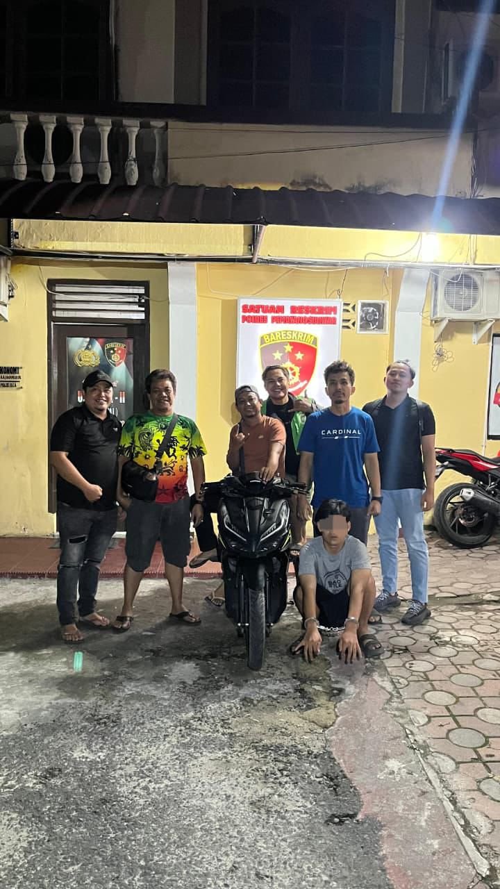 Polres Pematang Siantar Ungkap Pelaku Penggelapan Sepeda Motor