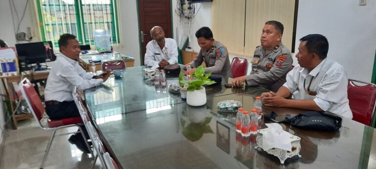 Sat Binmas Polres Pematang Siantar Sambang Kamtibmas Dan Silaturahmi di Kantor Cabdisdik Provsu Wilayah VI