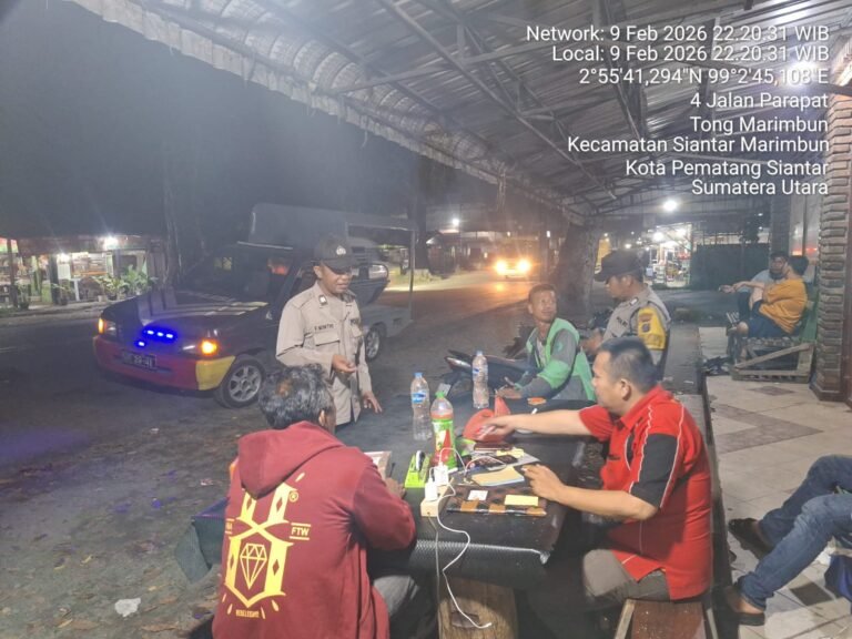 Bhabinkamtibmas Polsek Siantar Marihat Laksanakan BLP Ciptakan Suasana Aman Dan Kondusif