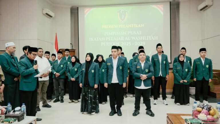Resmi Dilantik PP IPA Launching Program Student Entrepreneur Ketahanan Pangan Ikatan Pelajar Al Washliyah