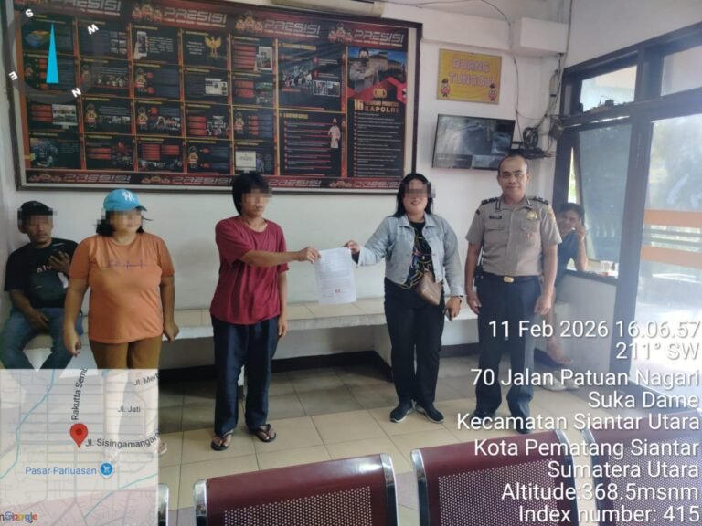 Polsek Siantar Utara Kedepankan Problem Solving Dugaan Penganiayaan