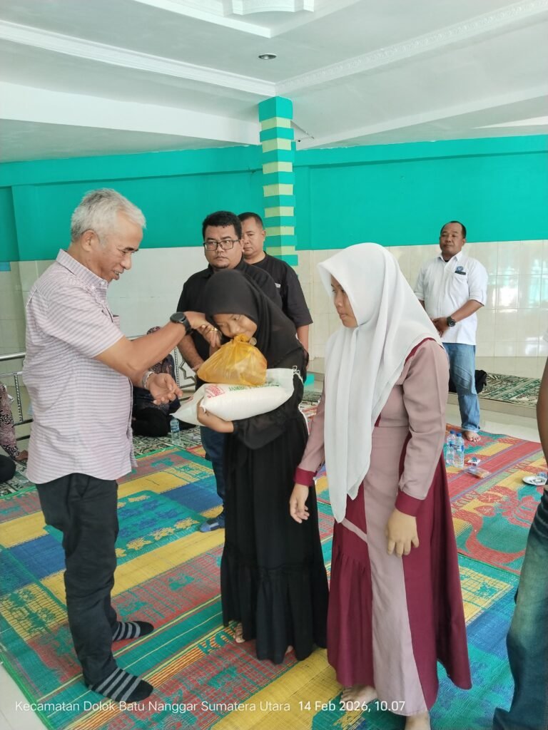 Rayakan Peringatan Isra Mi’raj dan Sambut Ramadhan 1447 H Kebun Dolok Ilir Berbagi Kepada Warga Sekitar