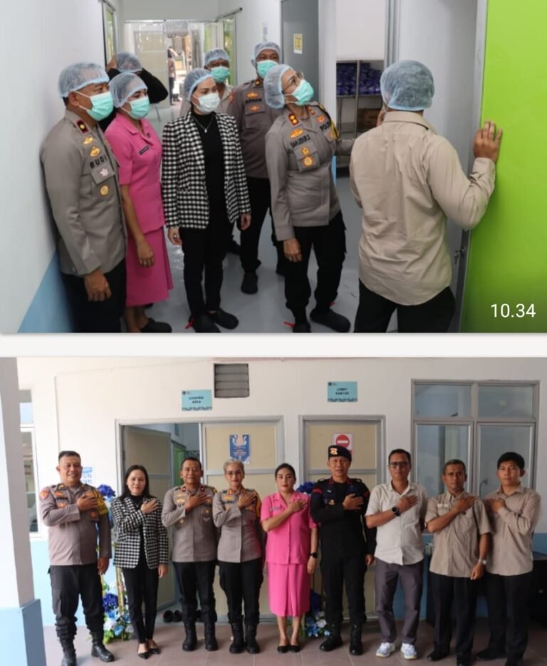 AKBP Sah Udur Sitinjak Resmian SPPG 2 Yayasan Kemala Bhayangkari Polres Pematang Siantar