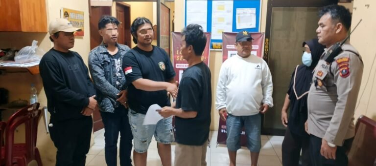 Bhabinkamtibmas Polsek Siantar Martoba Selesaikan Masalah Warganya Dengan Mediasi