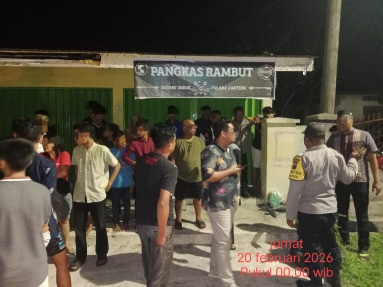 Polsek Siantar Barat Respon Cepat Cek TKP Laporan Dugaan Tawuran
