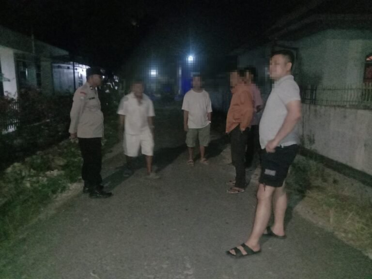 Polsek Siantar Timur Respon Cepat Cek Laporan Keributan Warganya
