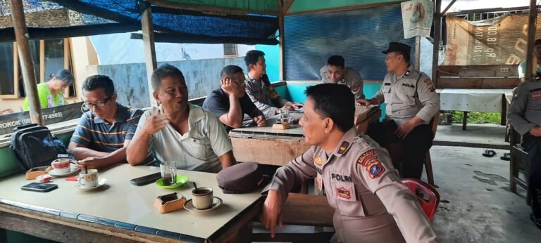 Sat Binmas Polres Pematang Siantar Sambang Kamtibmas Jalin Silaturahmi