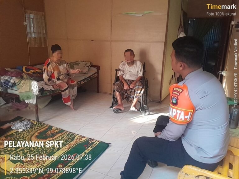 Polres Pematang Siantar  Cek TKP Dugaan Pemukulan Dan Pengancaman