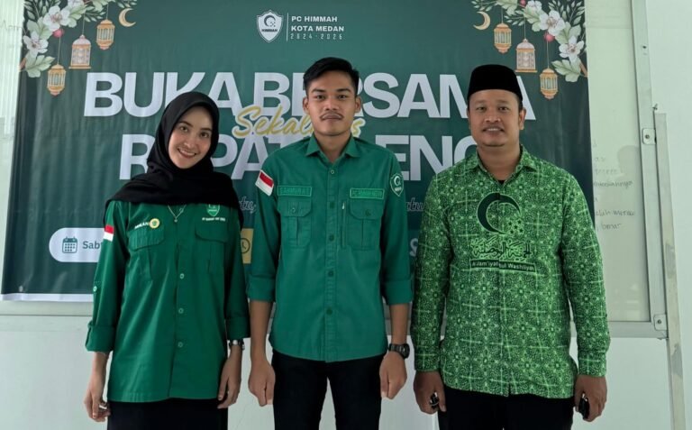 Tunjuk Pelaksana Tugas, PC HIMMAH Medan Gelar Rapat Pleno Sekaligus Buka Puasa Bersama