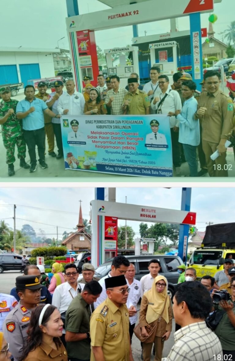 Jelang Lebaran, Polres Simalungun Dan Bupati Sidak Pasar, Stok Aman Warga Tak Perlu Panic Buying
