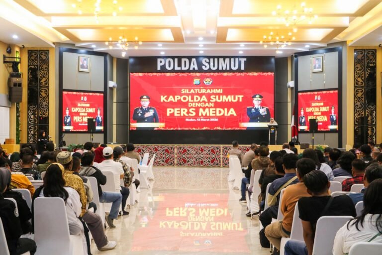 Silaturahmi Kapolda Sumut Dengan Media, Pererat Sinergi Sambut Idul Fitri 1447