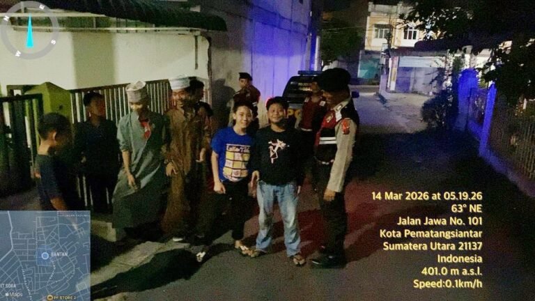 Sat Samapta Polres Pematang Siantar Maksimalkan Patroli Asmara Subuh