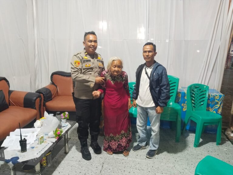 Polres Pematang Siantar Sigap Bantu Pertemukan Seorang Nenek Kepada Keluarganya