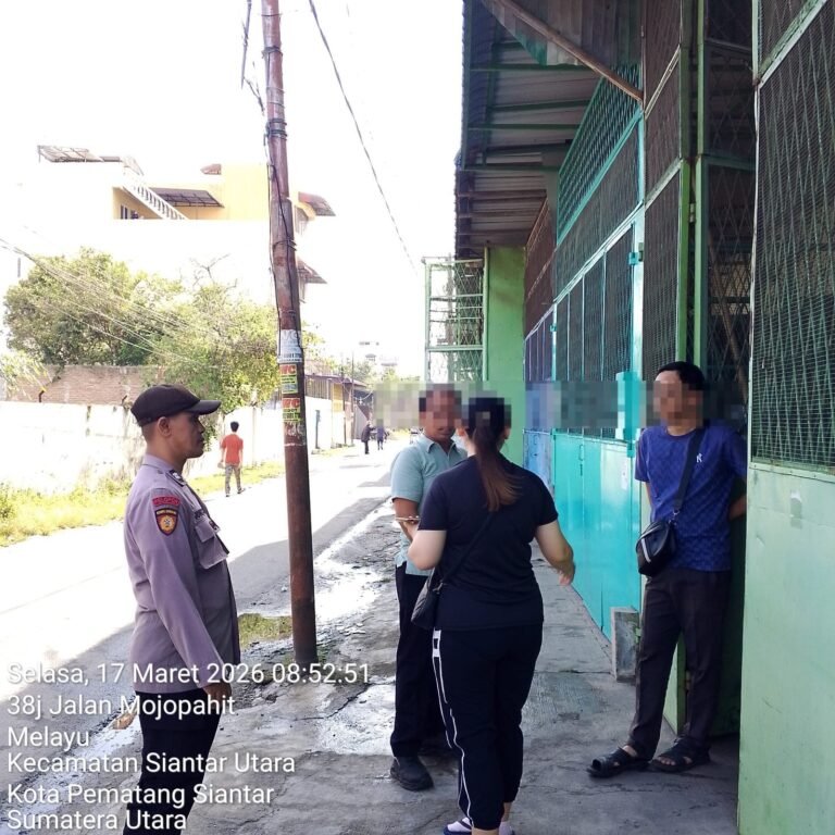 Polsek Sianțar Utara Tinjau Laporan Call Center 110, Cek Dugaan Percobaan Pencurian