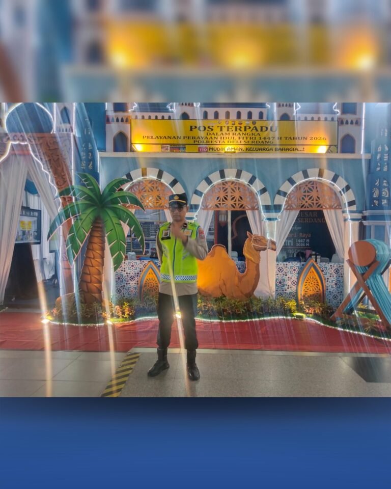 Sterilisasi Dan Pengamanan Ketat Bandara Kualanamu, Gegana Brimob Sumut Siaga Penuh di Ops Ketupat Toba 2026