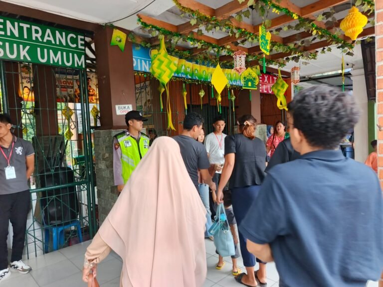 Polsek Siantar Barat Maksimalkan Pengamanan Tempat Objek Wisata di Hari Libur Idul Fitri 1447 H
